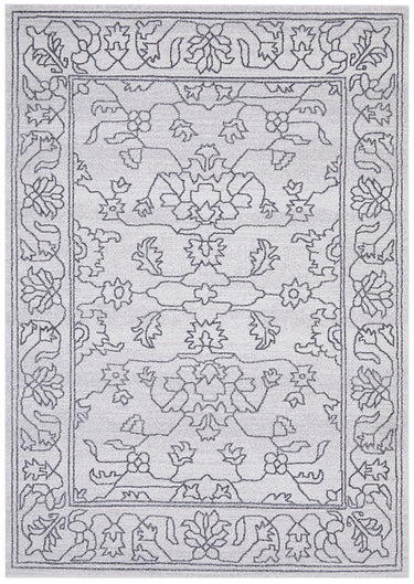 Bjorn Paradise Grey Two-Tone Modern Rug